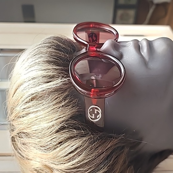 GUCCI 135 GG 2410/S INTERLOCKING G49□22 SUNGLASSES PLASTIC - Picture 12 of 15